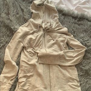 Zip up hoodie